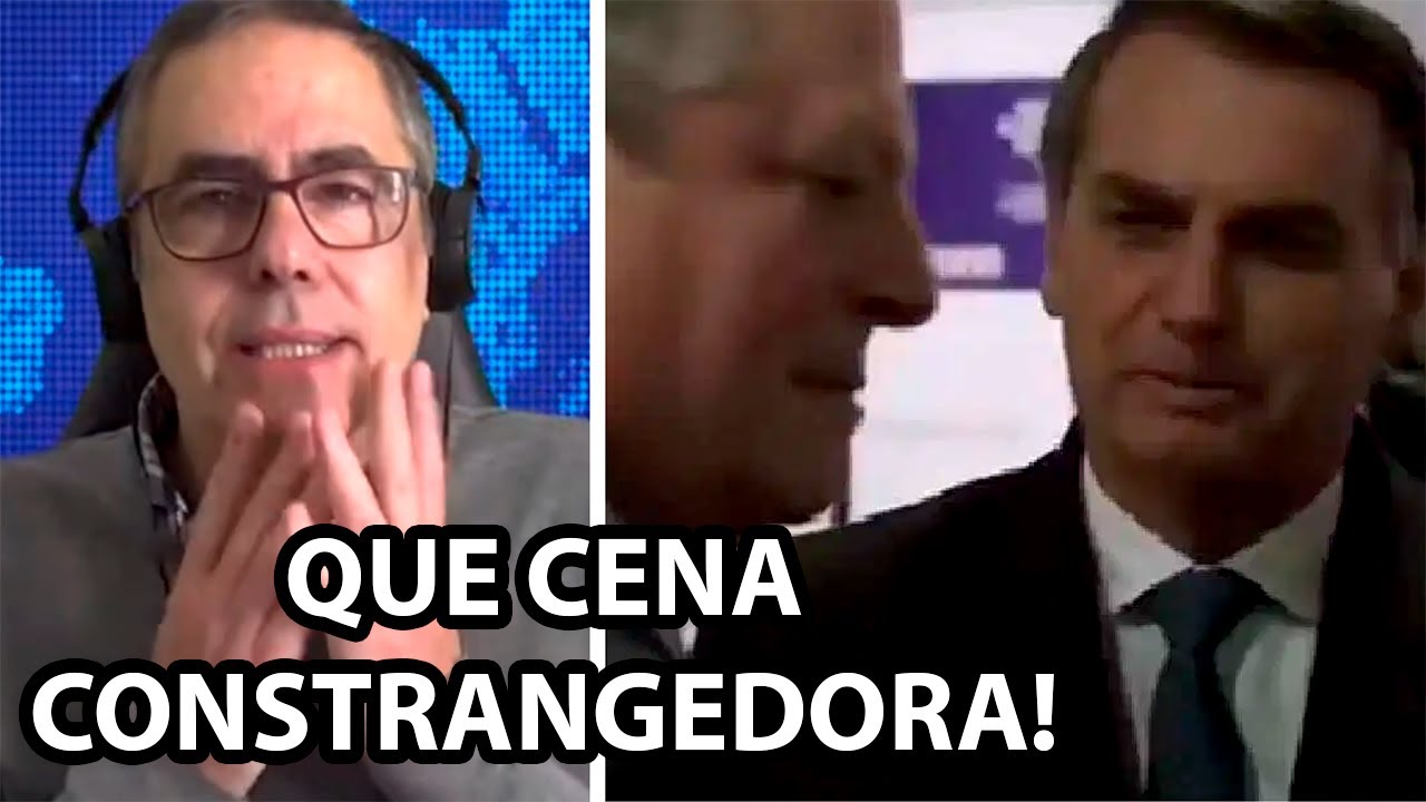 Pannunzio analisa a cena de Bolsonaro com Al Gore no Forum de Davos