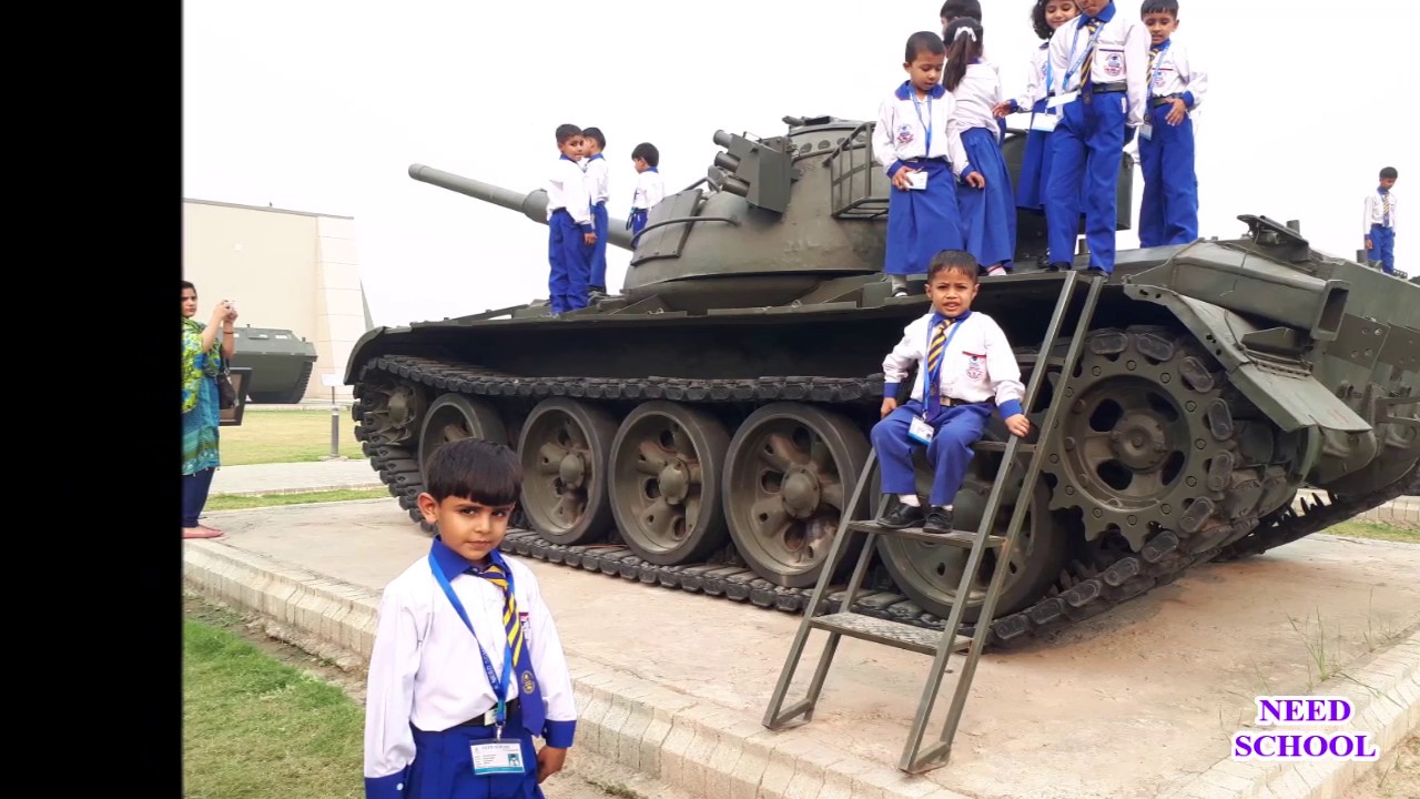 NEED SCHOOL Annual Tour of Army Museum Lahore
