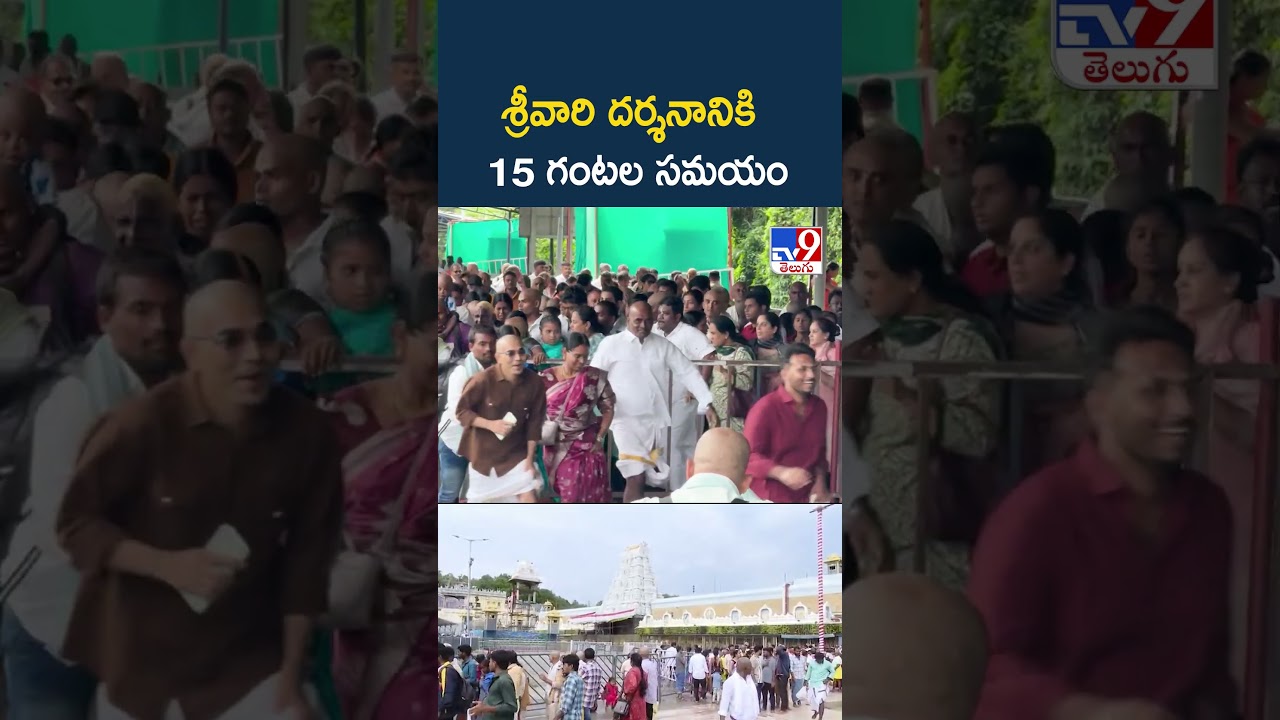 Tirumala :  శ్రీవారి దర్శనానికి 15 గంటల సమయం! | TTD - TV9