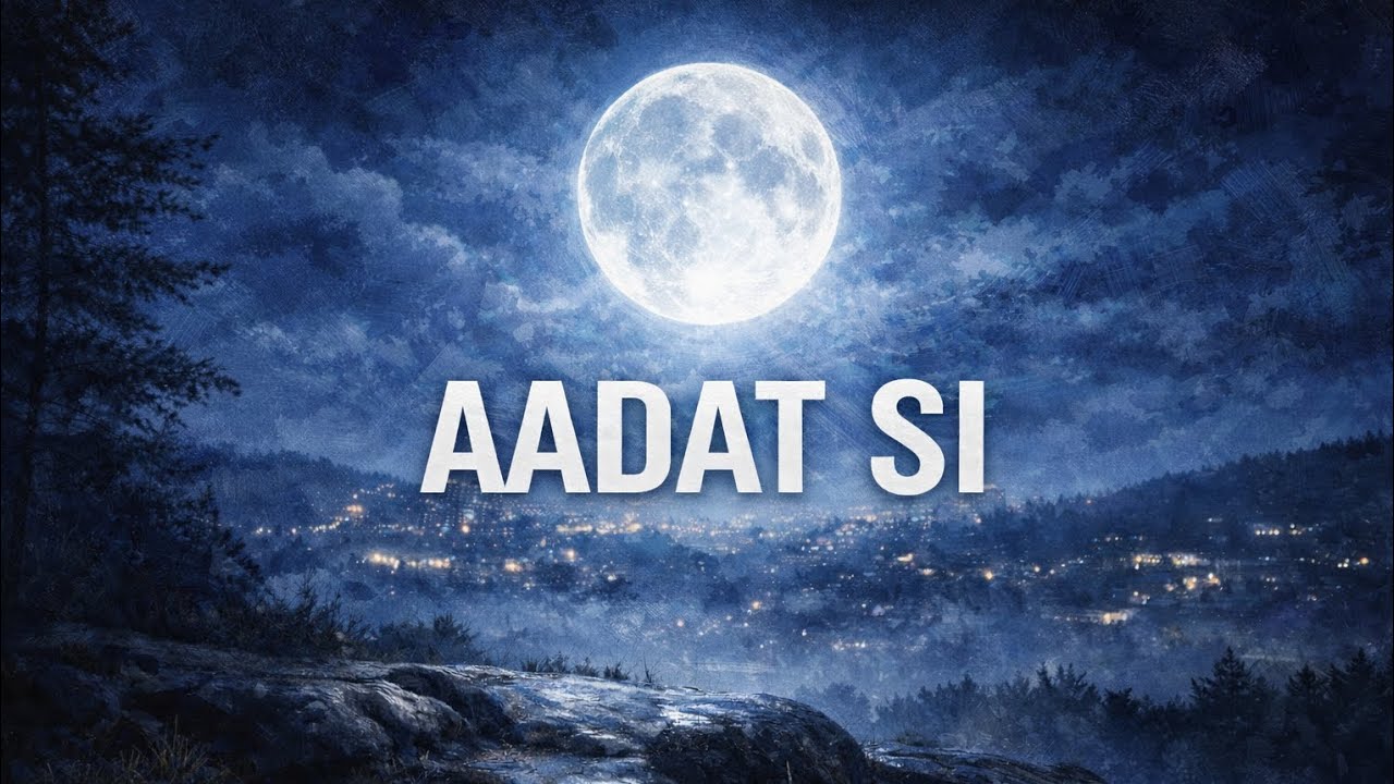 Aadat Si – Emotional Hindi Sad Song | Dark Moon Vibes