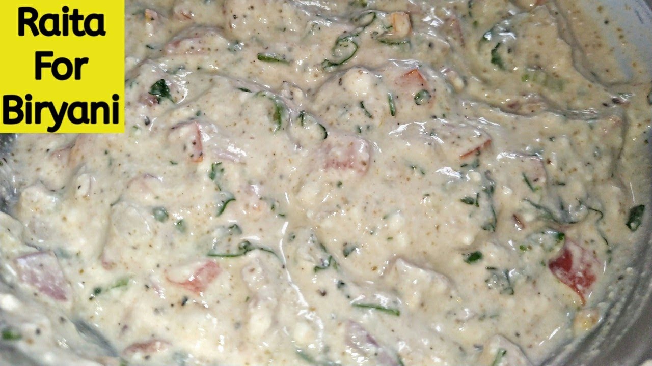 How To Make Raita For Biryani | Quick Raita Recipe | Raita Recipe In Hindi Simple |