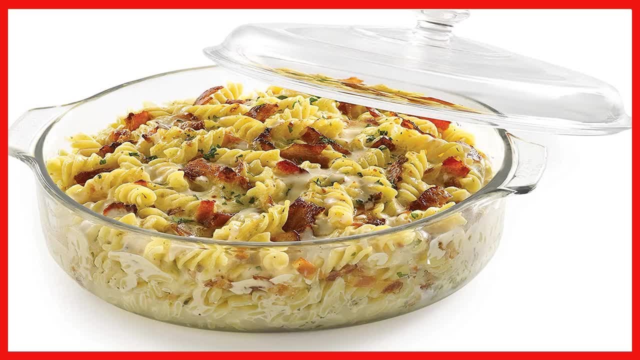 Great product -  Libbey Baker's Basics Glass Casserole Dish with Cover, 3-quart