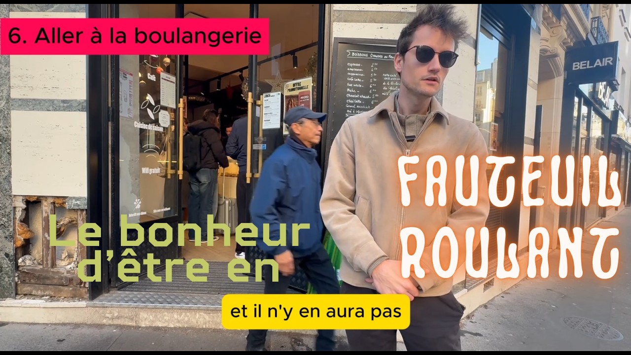 Le bonheur d'être en fauteuil roulant