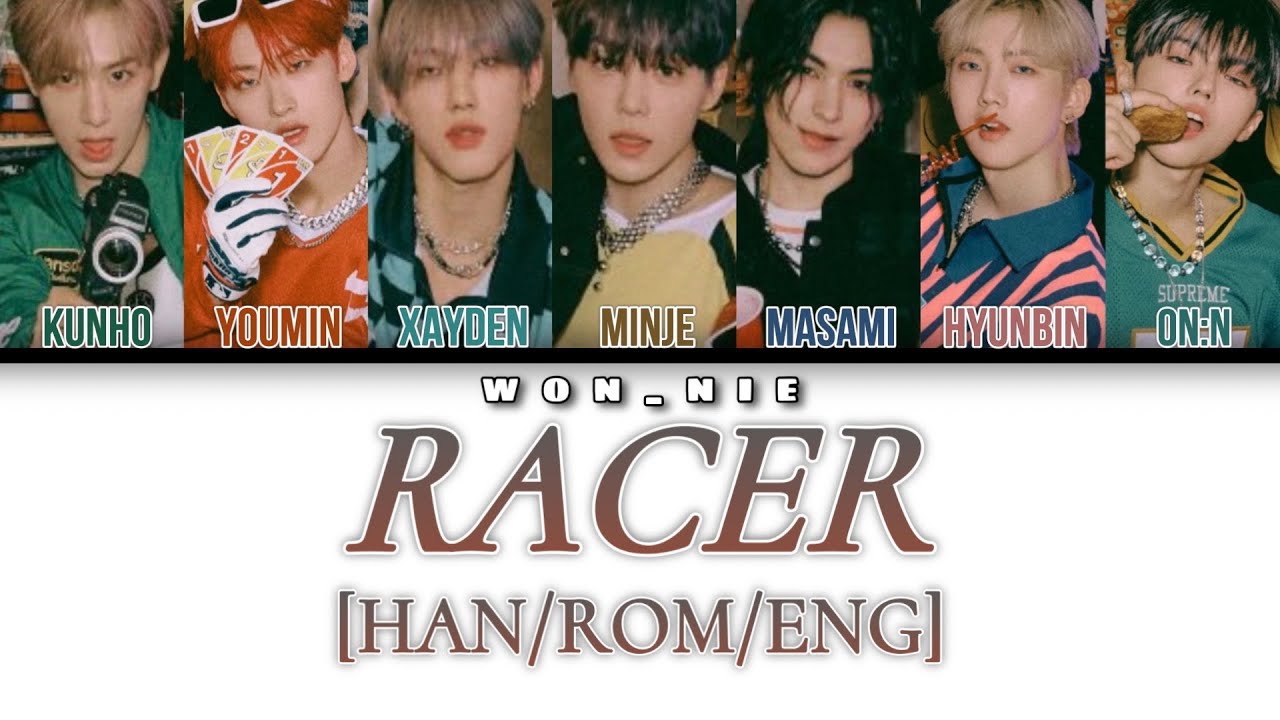 Racer By ALL (H)OURS (Colour Coded Lyrics) [Han/Rom/Eng]