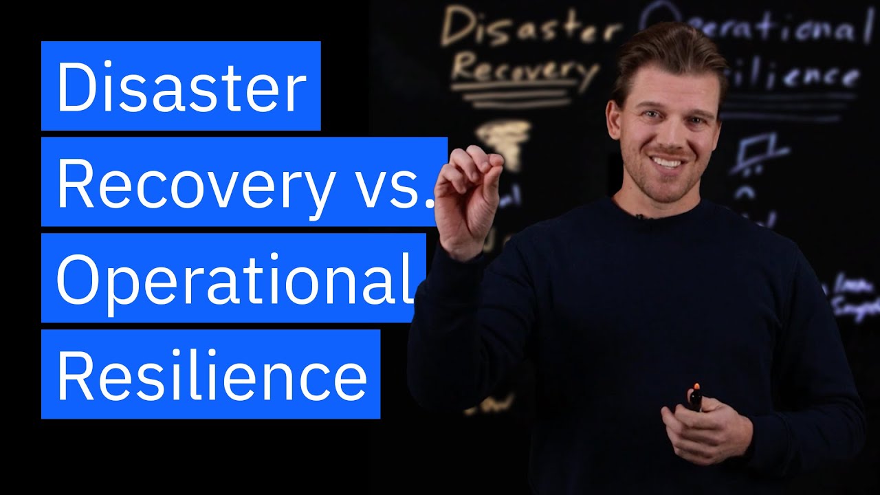 Disaster Recovery vs Operational Resilience: Protecting Your Data