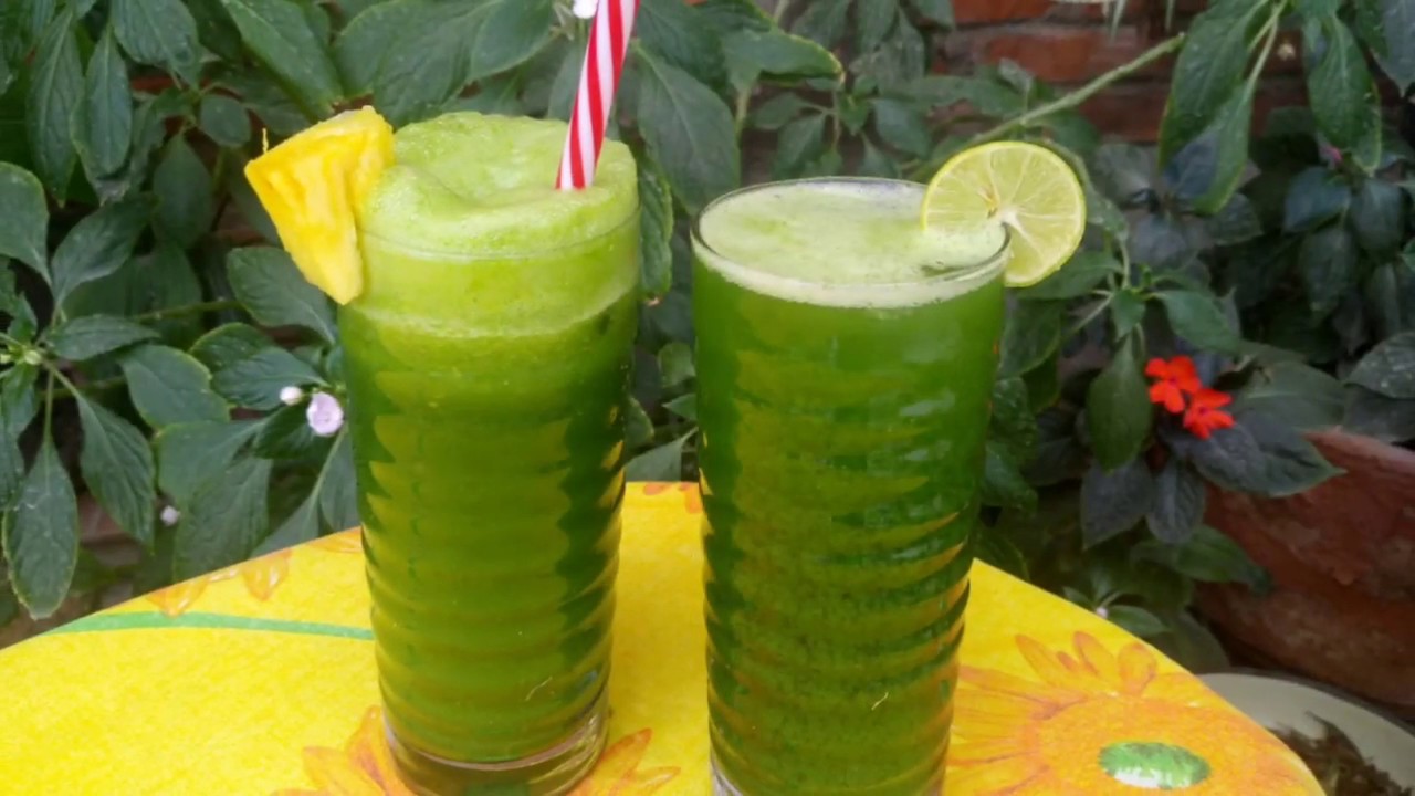 AGUA DE ALFALFA con piña o con limon