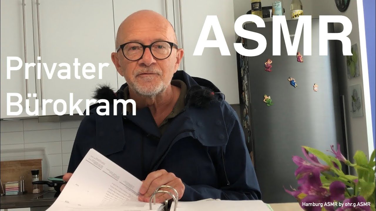 ASMR- Privater Bürokram- Tapping/page flipping