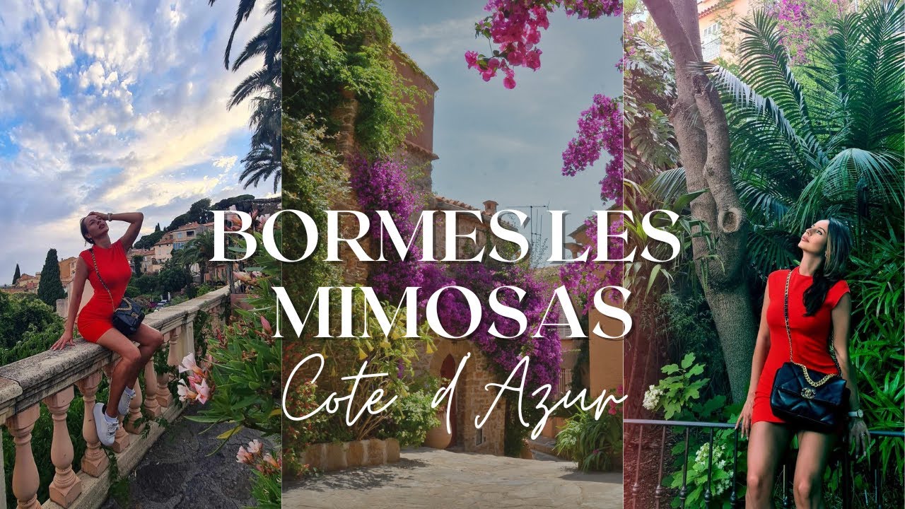 Пътуване до сърцето на Френската Ривиера 🌺 Bormes les Mimosas във цялата си красота!