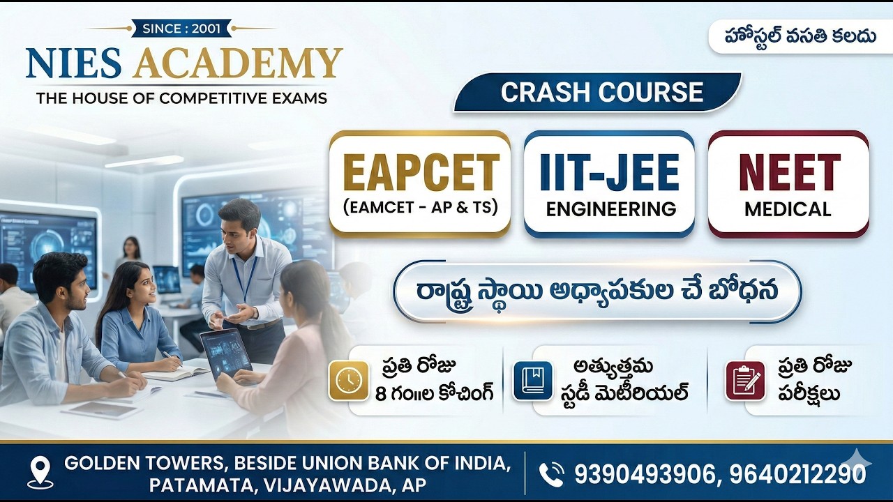 Nies Academy EAMCET Maths Success Guide: Key Topics and Weightage Explanation