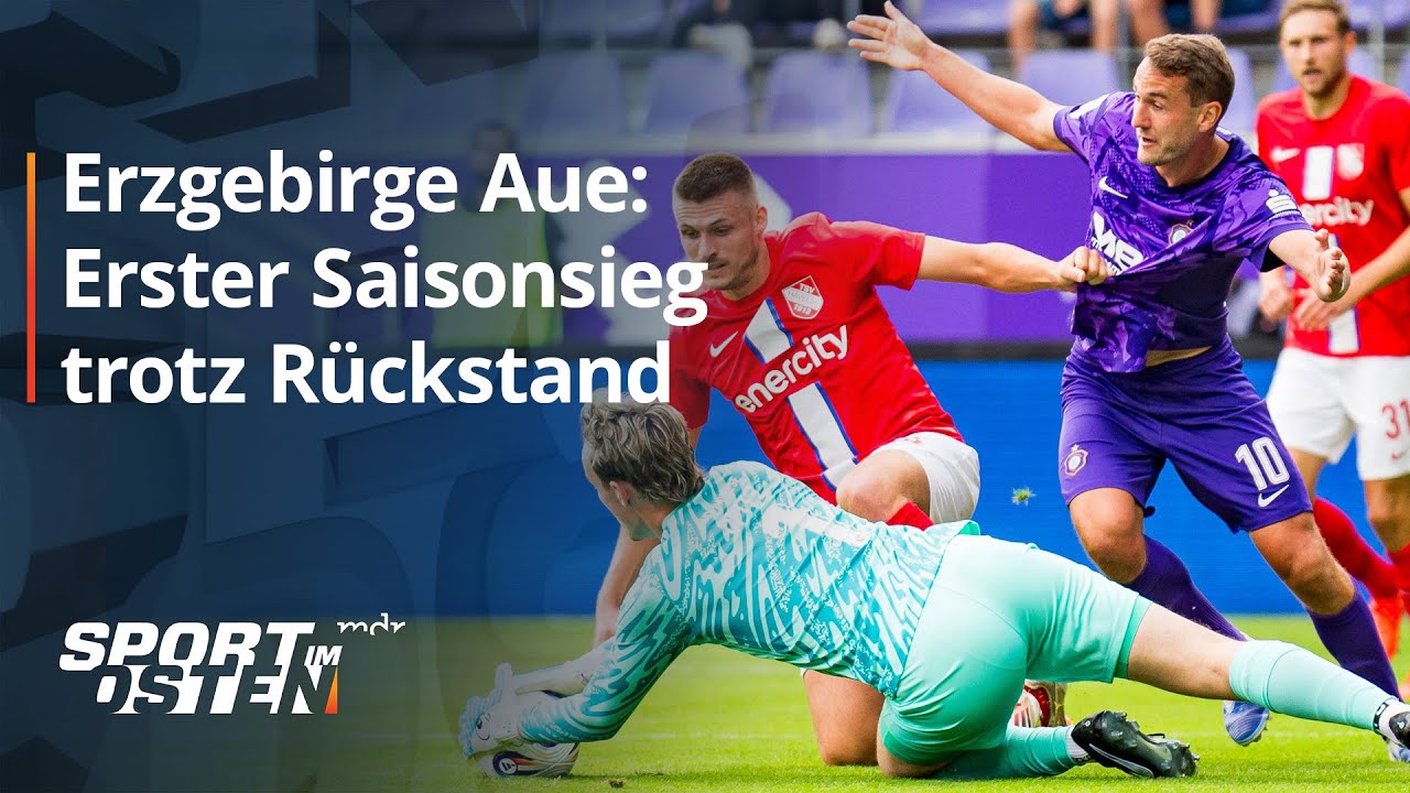 FC Erzgebirge Aue besiegt Havelse trotz Rückstand | Sport im Osten | MDR