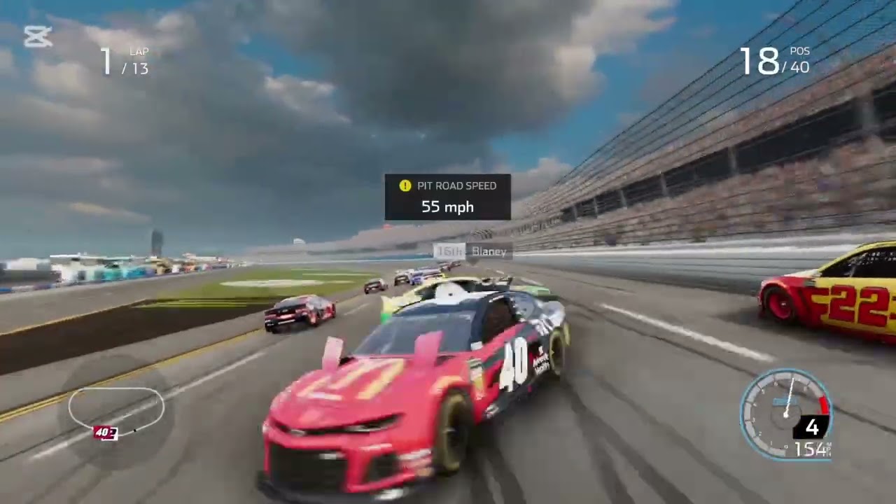 Nascar heat 4 crash compilation #1 talledega edition