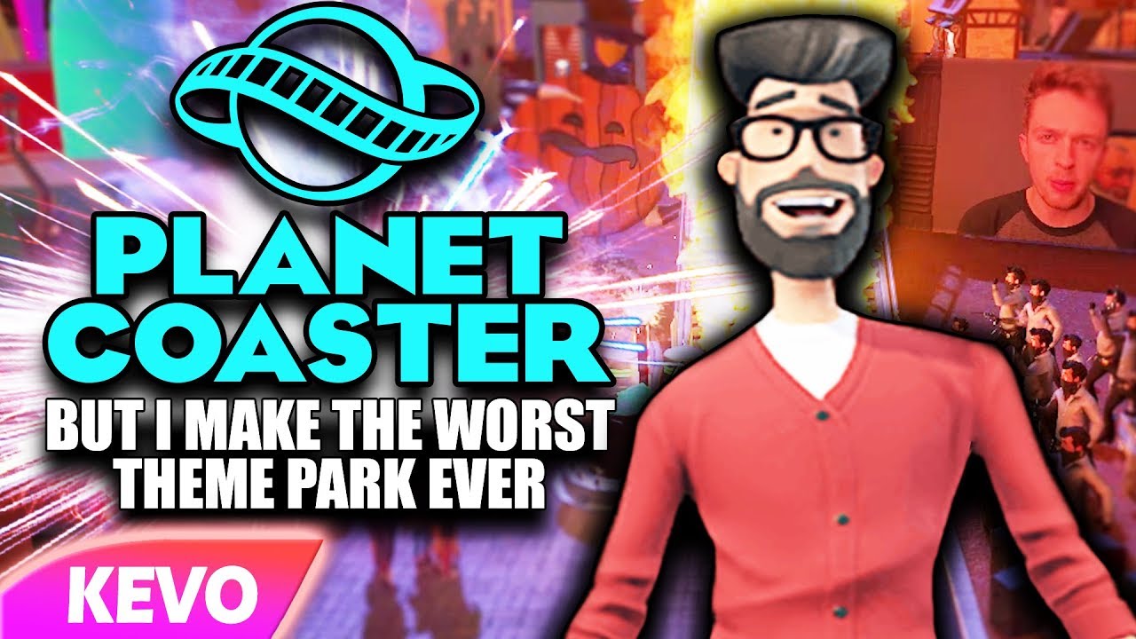 Planet Coaster but I make the worst theme park ever