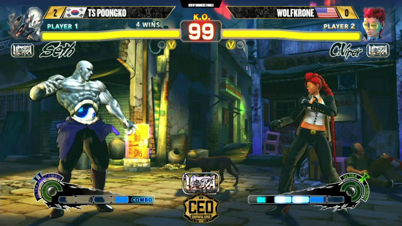 CEO2016 USF4 Winners Finals - TS POONGKO vs WOLFKRONE