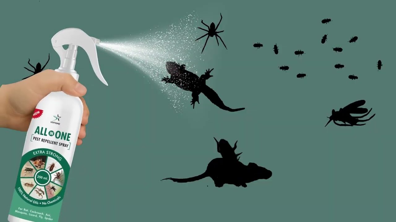 VRPRIME All In One Pest Repellent Spray For Home,Office & Restaurants
