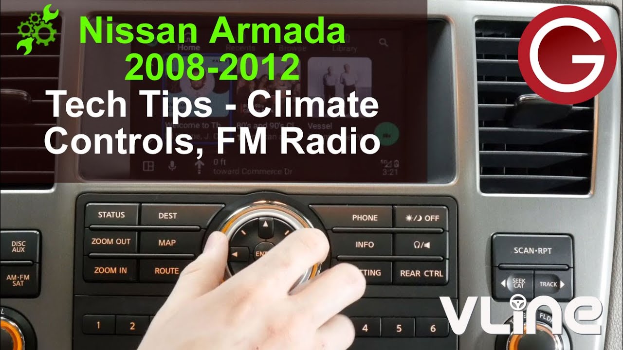 Советы по Nissan Armada VLine: климат-контроль, настройки OEM, FM-радио и CarPlay Android Auto | ...