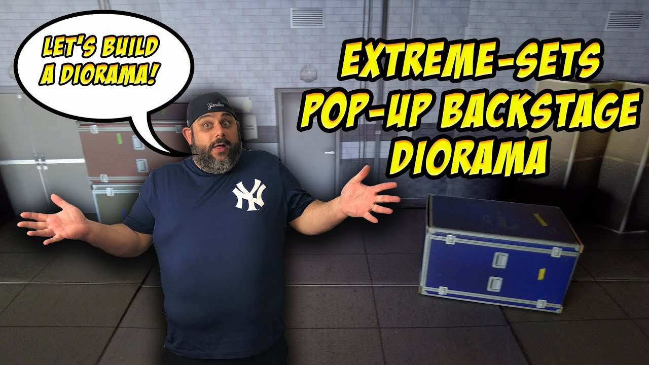 Extreme Sets Pop-Up Backstage Diorama