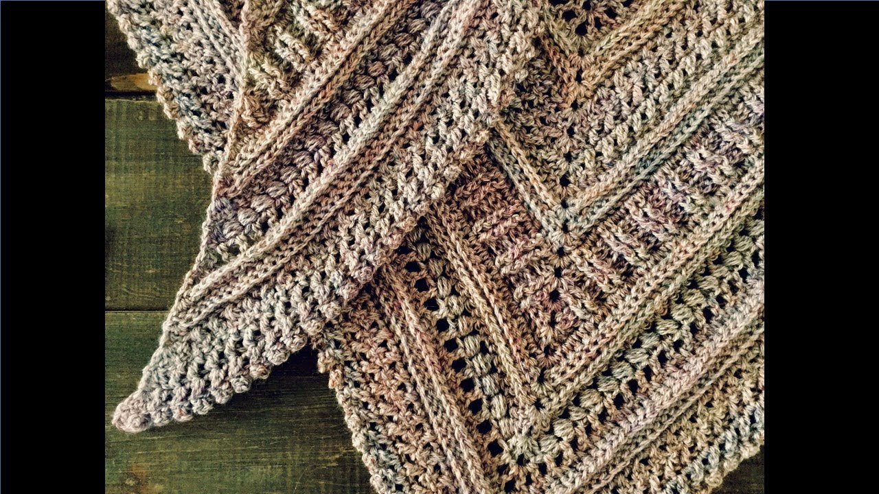 Chal a crochet ¡Muy fácil y paso a paso!