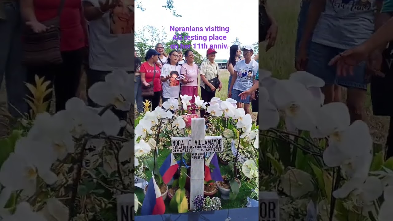 #Noranians visiting the #superstar Ms. #noraaunor  resting place #shorts