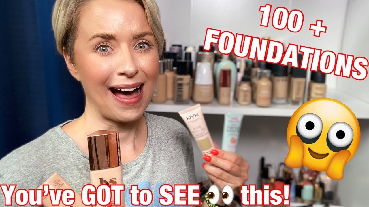 My HUGE Foundation Collection! Steff's Beauty Stash