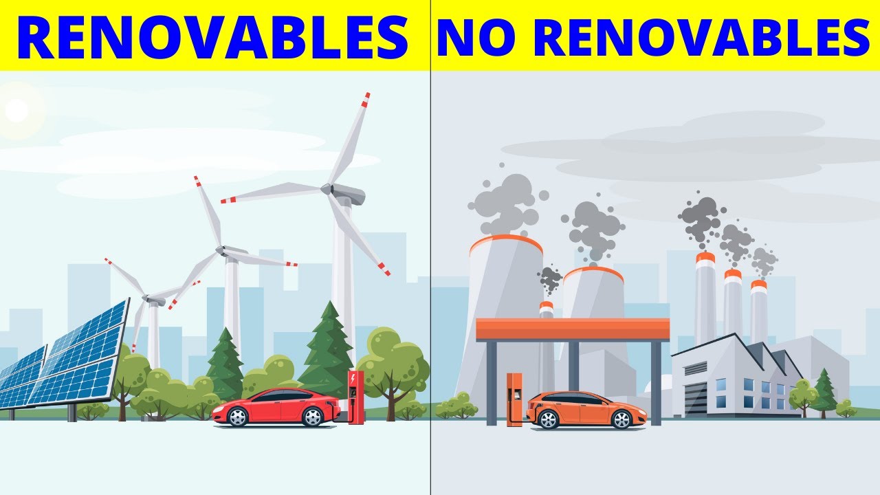 👨&zwj;🏫RECURSOS NATURALES renovables y no renovables⚡: &iquest;Cu&aacute;les son sus DIFERENCIAS? (Con EJEMPLOS)☀️