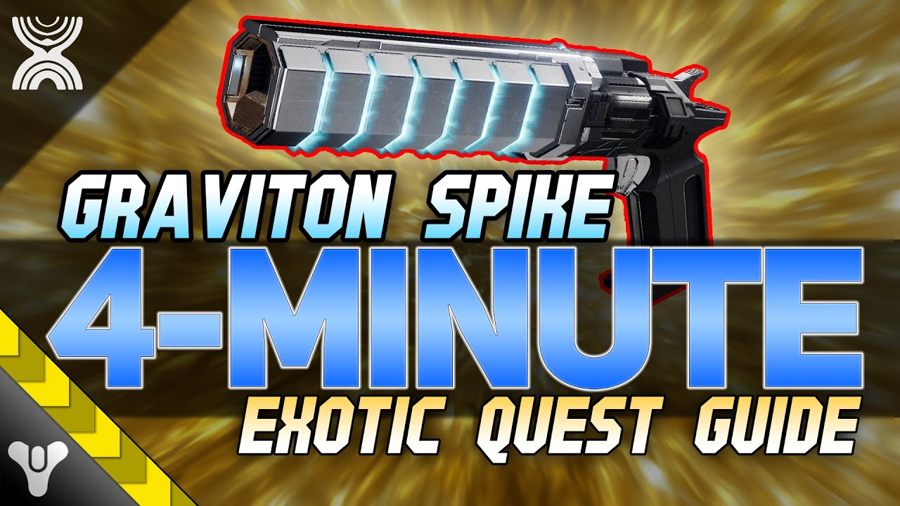 GRAVITON SPIKE GUIDE // 4-Minute Exotic Quest Step-By-Step Walkthrough #destiny2 #edgeoffate #guide