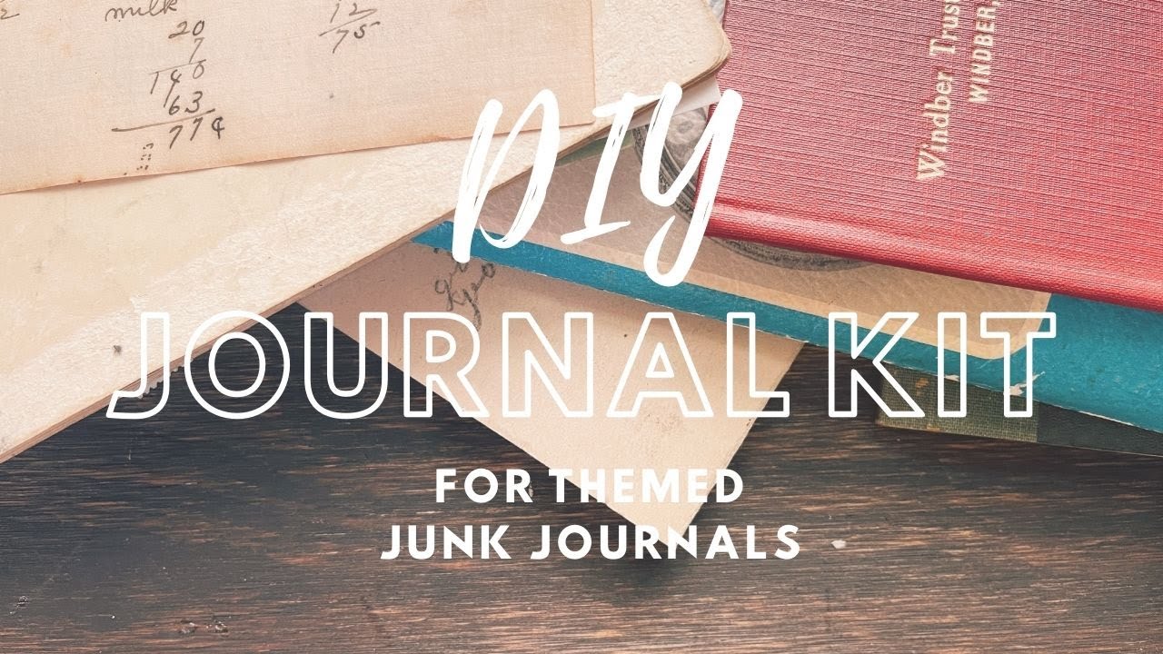 DIY Journal Kit 🌿 For A Themed Journal | Start to Finish Ep. 2
