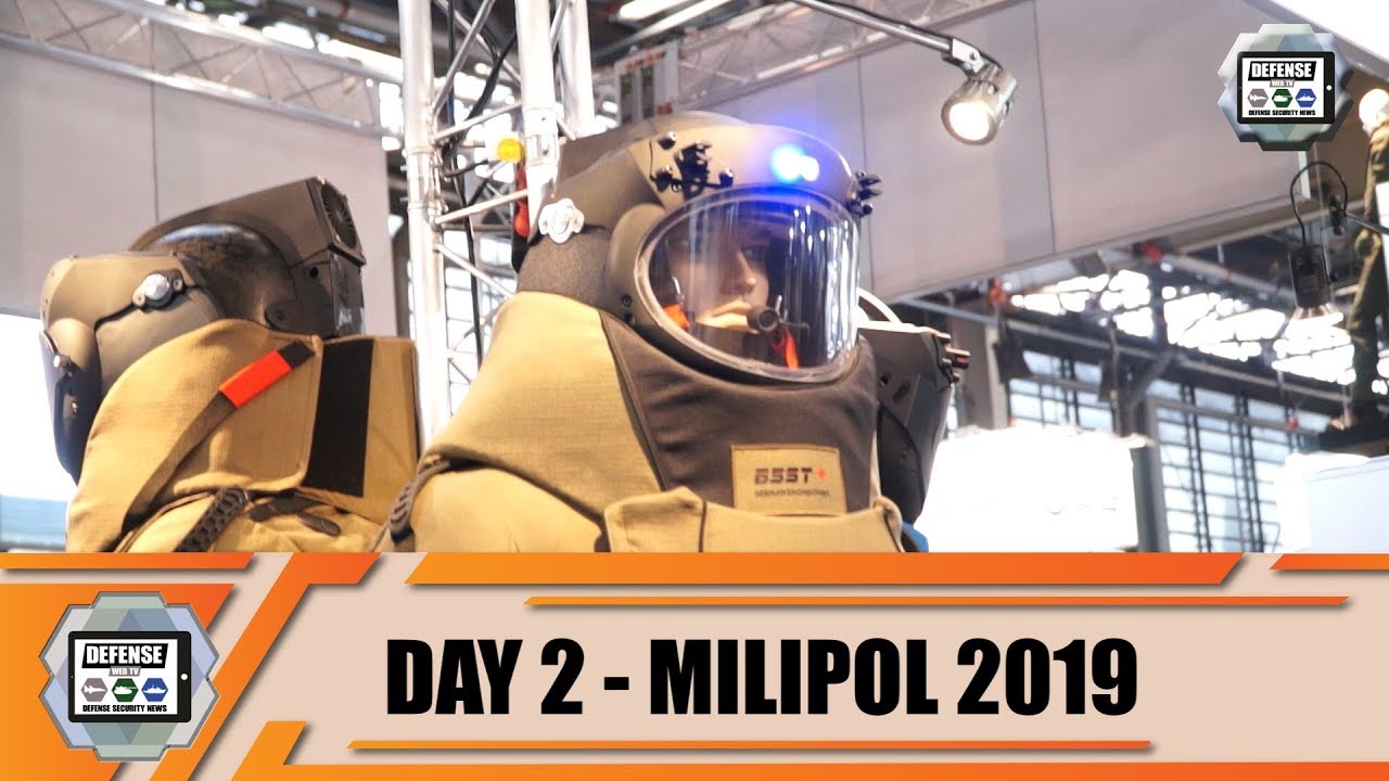 Milipol Paris 2019 TV Day 2 Homeland Security and Safety Exhibition France News Show Daily Video