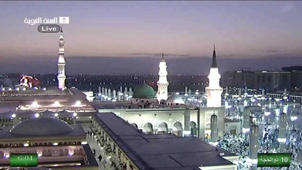 تكبيرات عيد الاضحى 1433هـ من المسجد النبوي