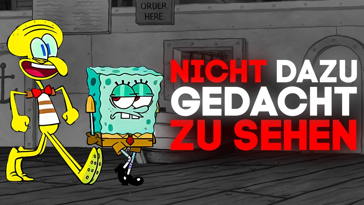 Die SpongeBob Episode die Fans für einen Fehler halten