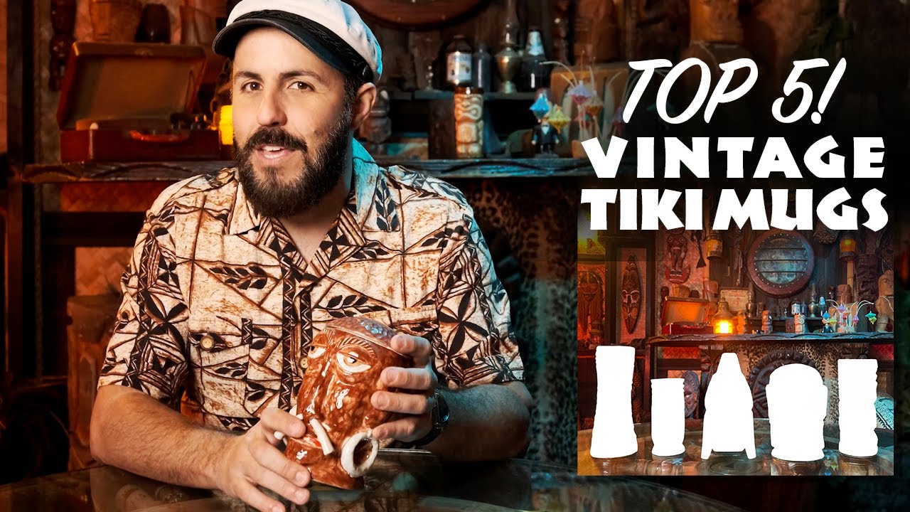 My Top 5 Vintage Tiki Mugs!