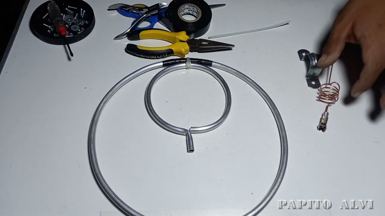📡Como hacer una Antena Magnetica Loop 🧲 TV 📺 - Canales libre en Alta Definicion - HD - TDA