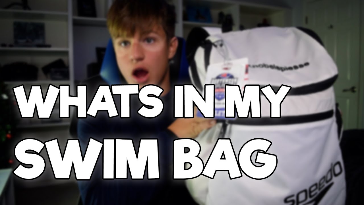 What is in my Swim Bag (swim meet edition)