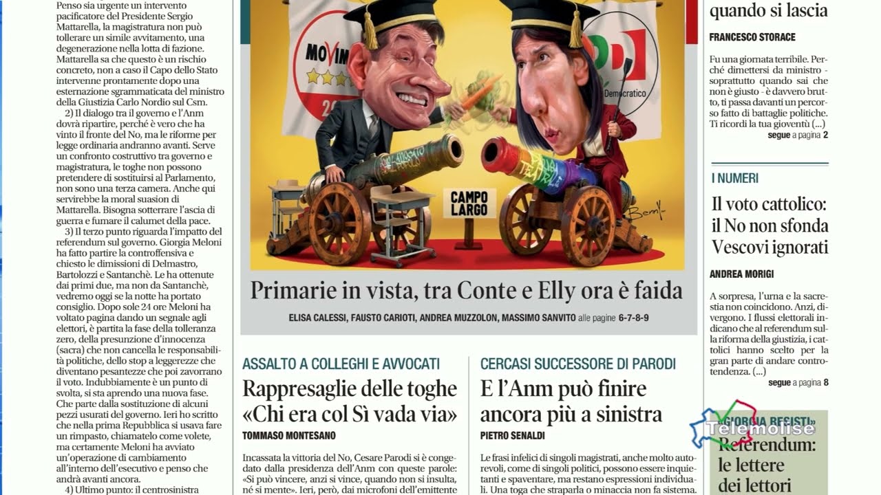 Rassegna stampa del 25/03/2026