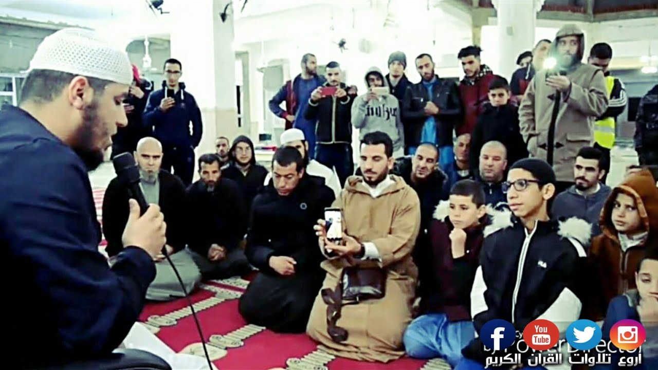 لم يستطع المُصوِّر تمالك نفسه من البكاء !! القارئ سعيد دباح 2022 Said Debbah
