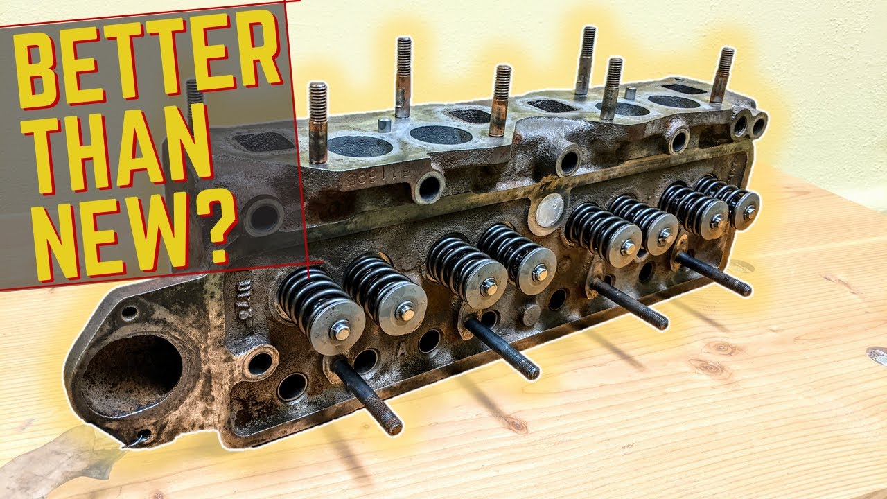 IT'S BACK! Triumph TR4 Valve Job and Cylinder Head Rebuild