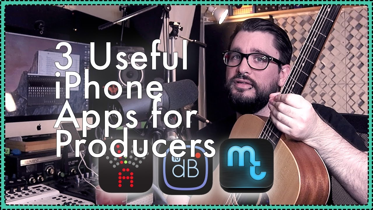 3 Useful iPhone Apps For Producers and Audio Engineers