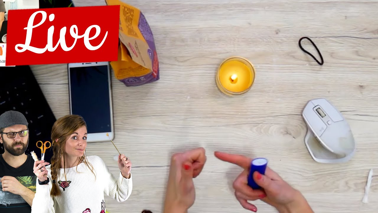 🔴 Le Live - On fait des bougies - Manzabull