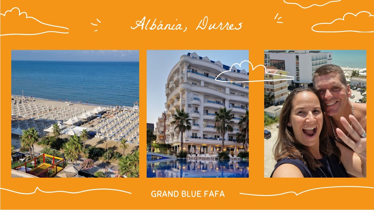 Albánia, Hotel Grand Blue Fafa (Durres, Golem, Kruja)