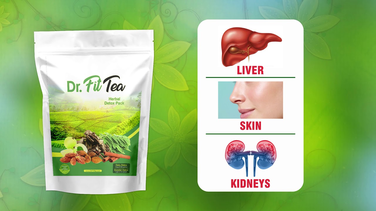 Dr FitTea | Easy Detox pack | Usage & Info | Herbal & Safe