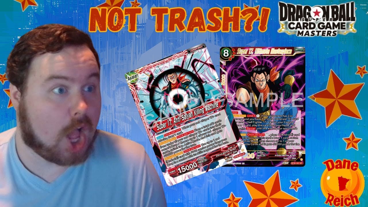 He's Finally Not Garbage?! | Red Super 17 Reveals for Zenkai 9 | Dragon Ball Super Card Game Masters