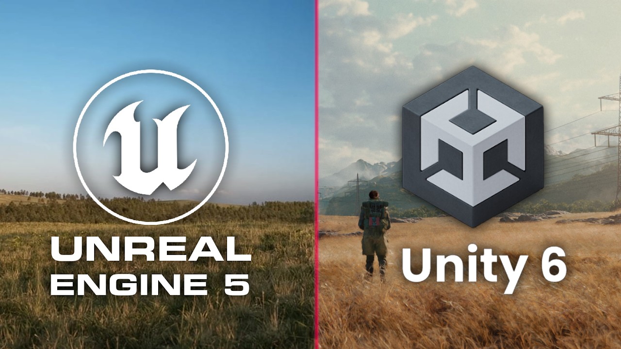 Unreal Engine 5 против Unity 6
