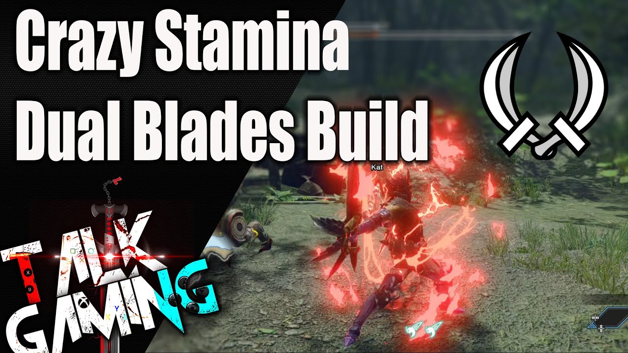 Monster Hunter Rise: Crazy Stamina Dual Blades Build