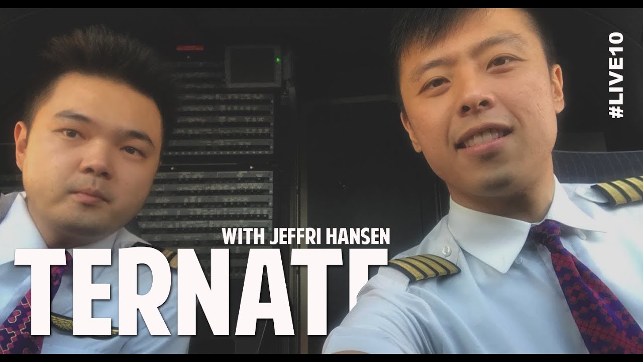 PILOT DIARY VLOG - Penerbangan Ke Ternate Bareng Copilot Jeffri Hansen #LIVE10