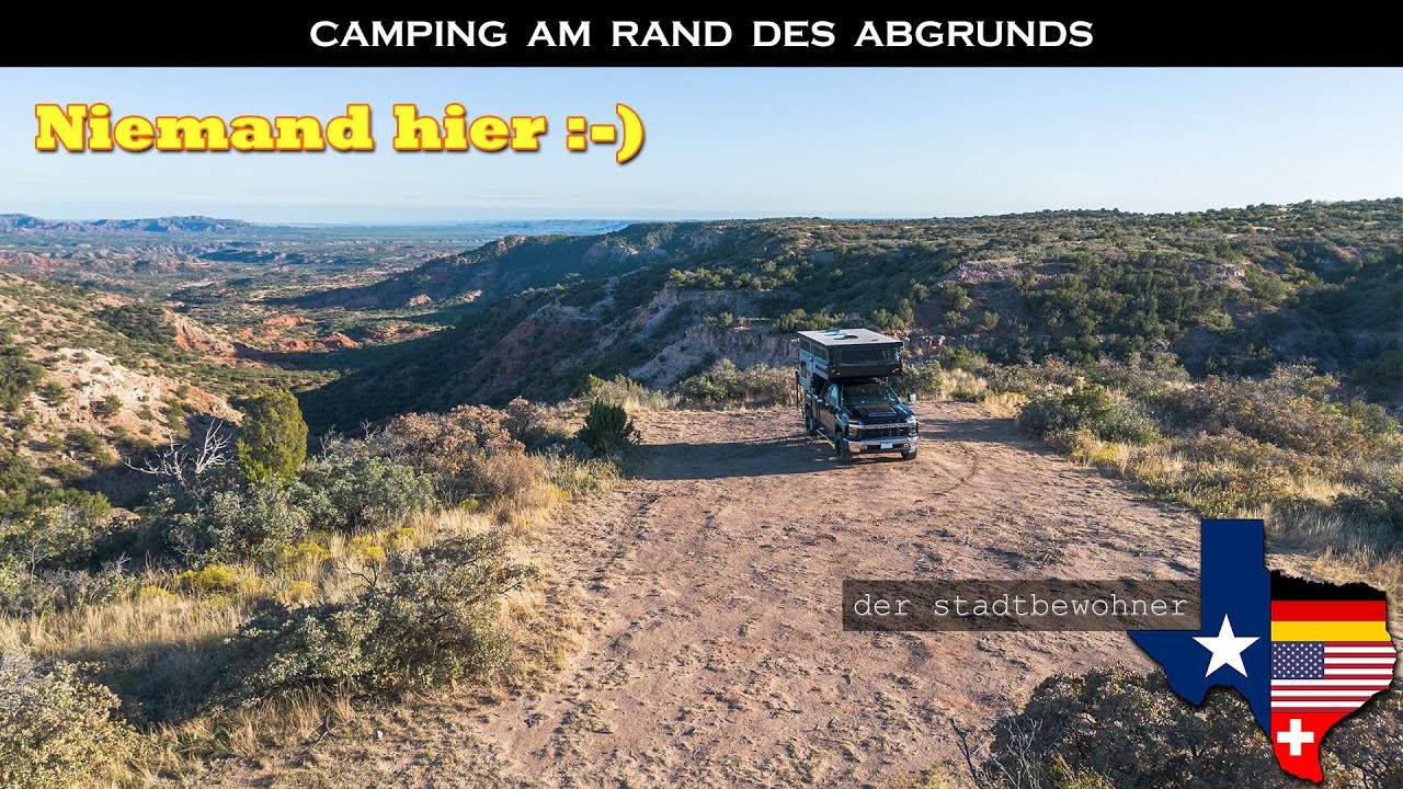 Camping am Canyon im texanischen Offroad-Park