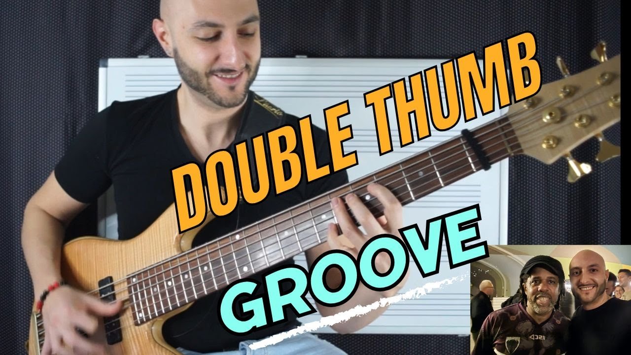 🎸Victor Wooten Double Thumb Stílusú Double Thumb Groove🎸