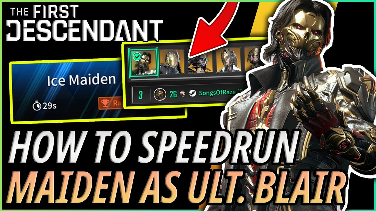 How I Made Top 3 Using Ultimate Blair! | Ice Maiden Boss Build