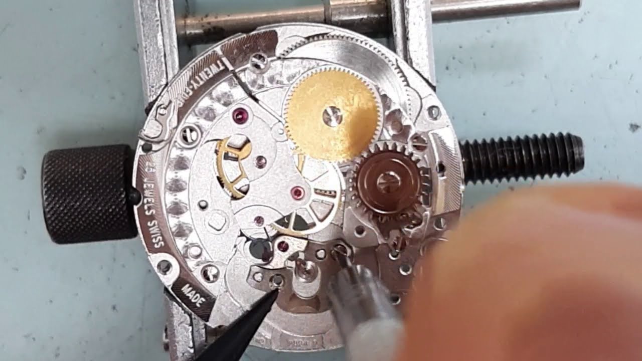 How to Service ETA 2824-2 SW200 Automatic Movement Assembly Part | Watch Repair Channel