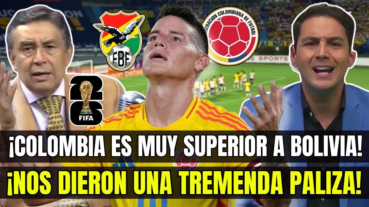 ¡NOS FUIMOS HUMILLADOS! ASI REACCIONO LA PRENSA BOLIVIANA AL COLOMBIA(3) vs BOLIVIA(0) ELIMINATORIAS
