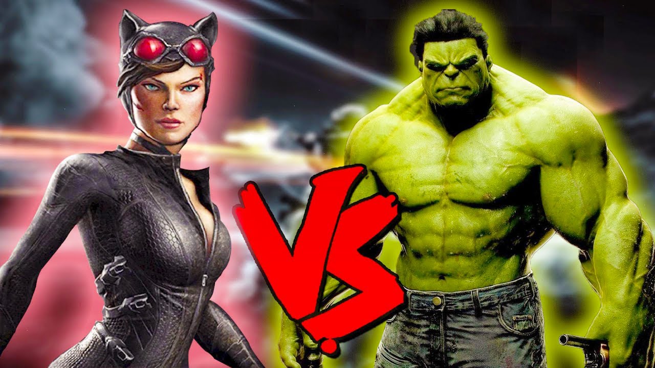 Catwoman Vs Hulk Army - Epic Battle - Injustice 2 Costume Skin Mod