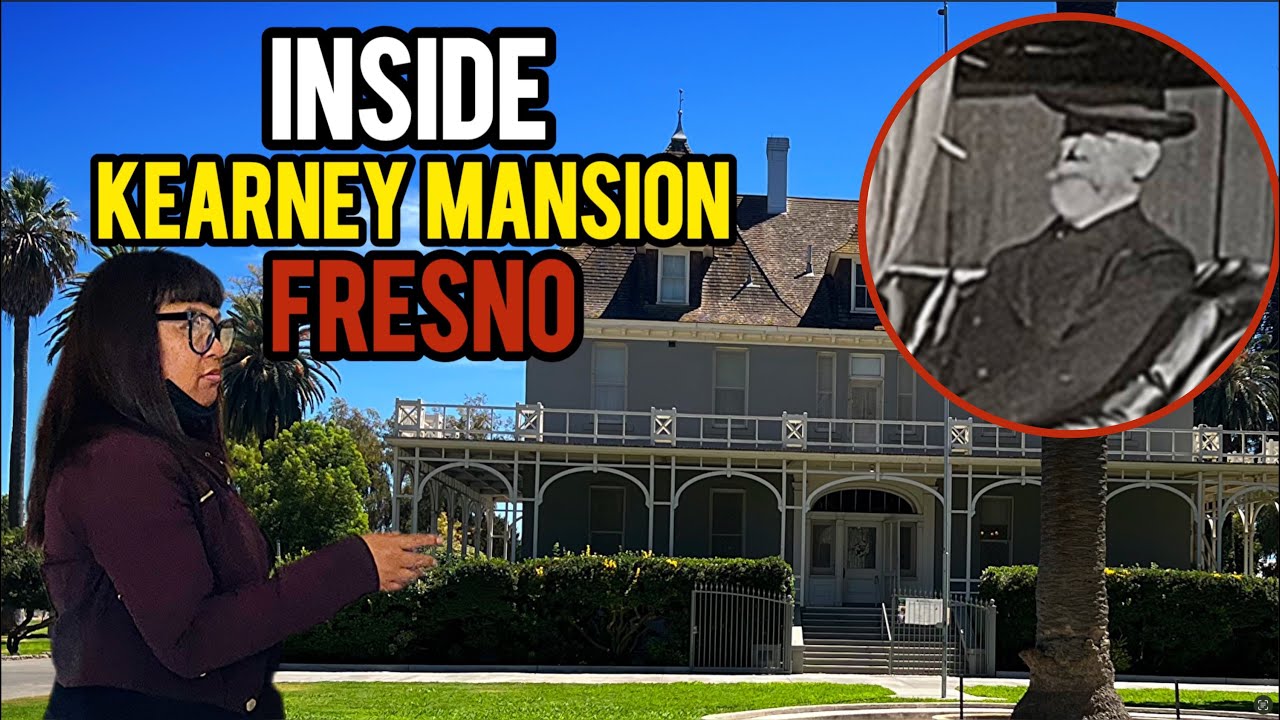 Kearney Mansion Fresno | Inside Tour #fypage